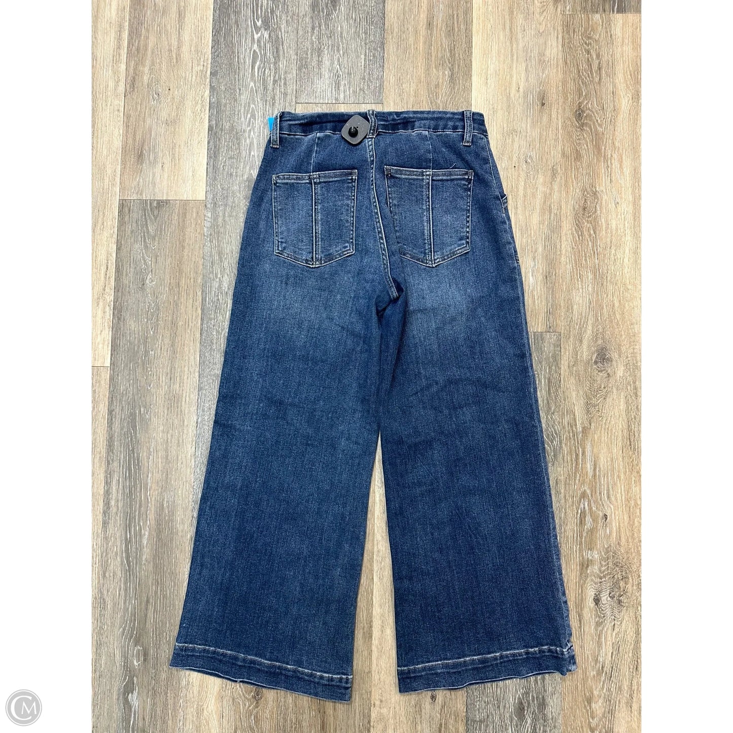 Jeans Wide Leg By Kut In Blue Denim, Size: 6