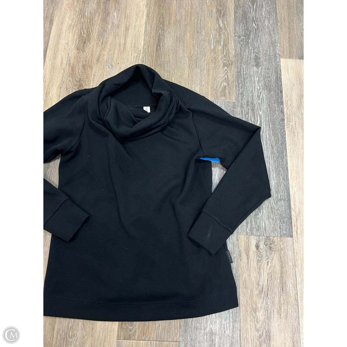 Athletic Sweatshirt Collar By Varley In Black, Size: Xs