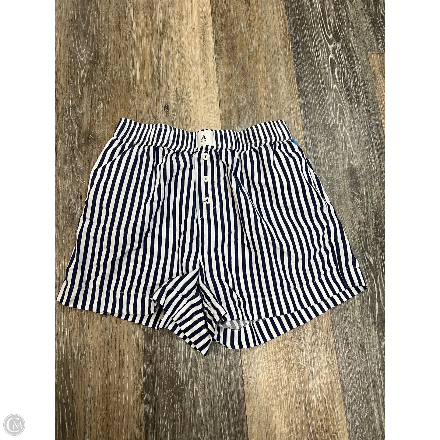 Shorts By Anthropologie In Striped Pattern, Size: Xs