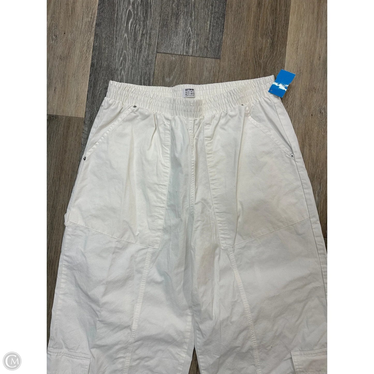 Pants Cargo & Utility By Cotton On In White, Size: L