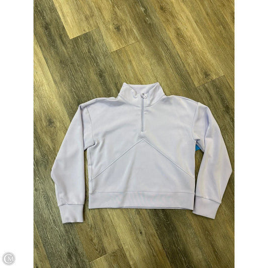 Sweatshirt Collar By 7Diamonds In Purple, Size: S