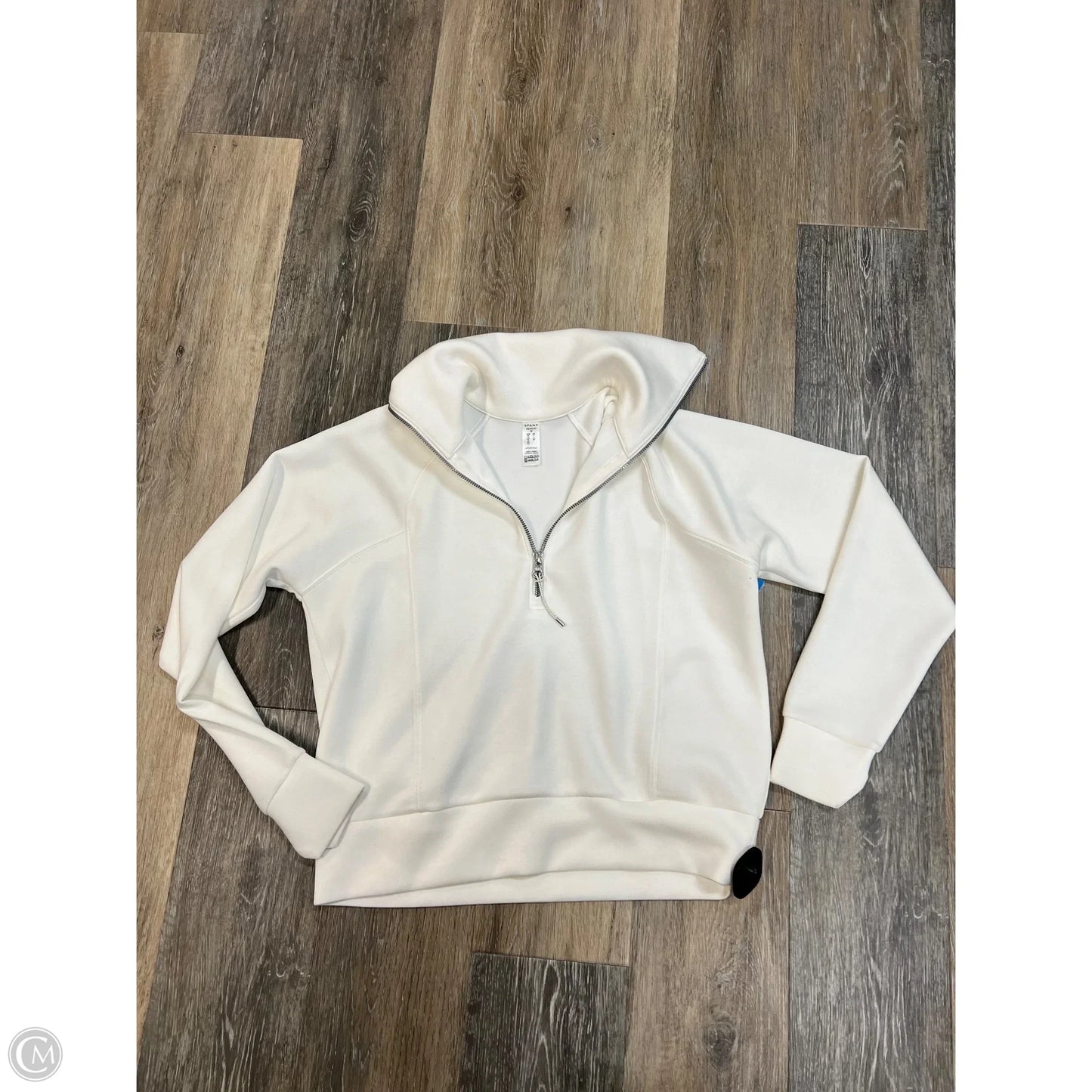 Sweatshirt Collar By Spanx In White, Size: Xs