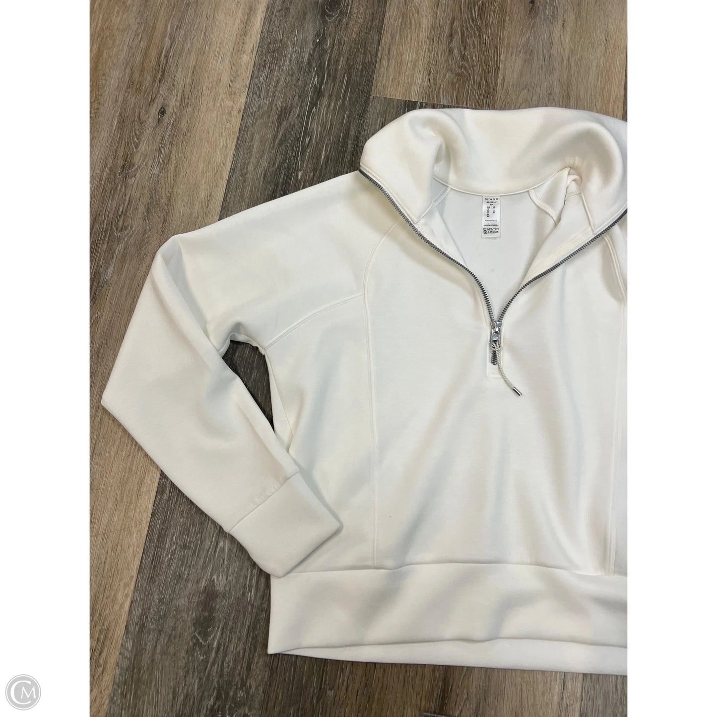 Sweatshirt Collar By Spanx In White, Size: Xs