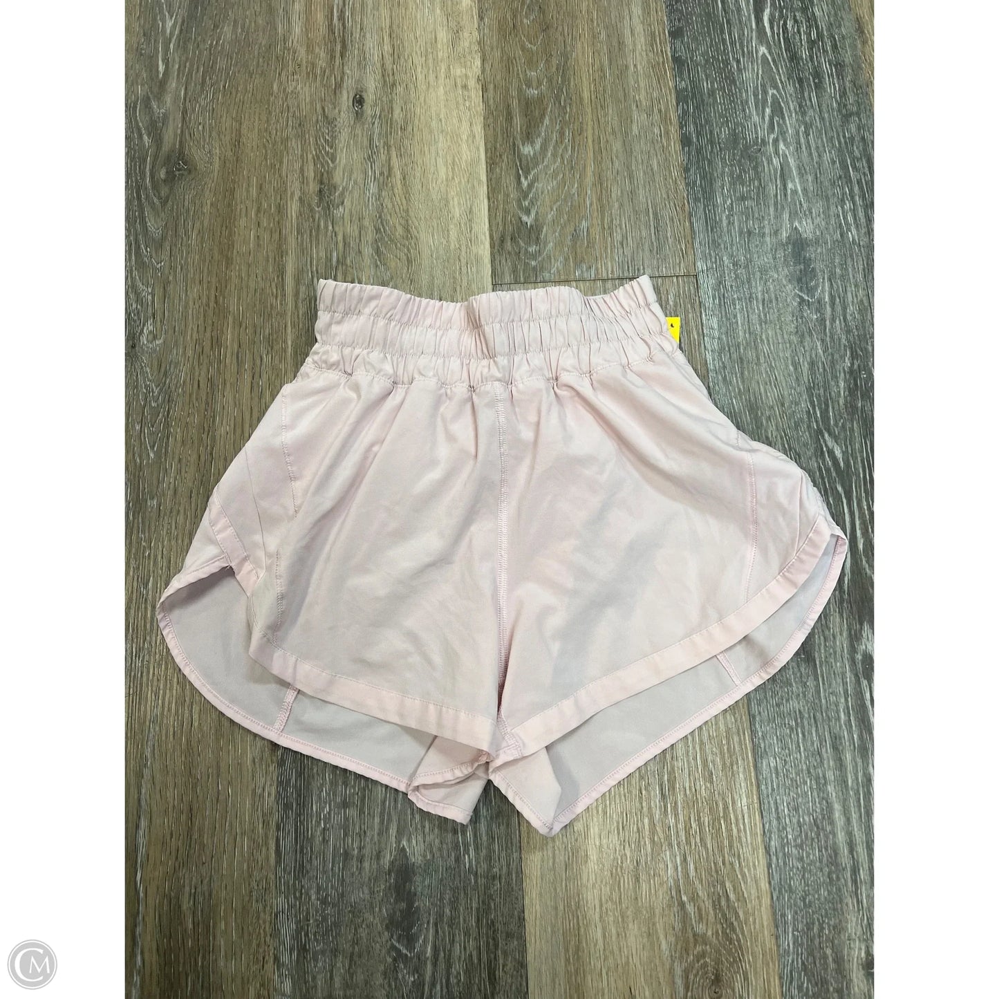 Athletic Shorts By Lululemon In Pink, Size: 4