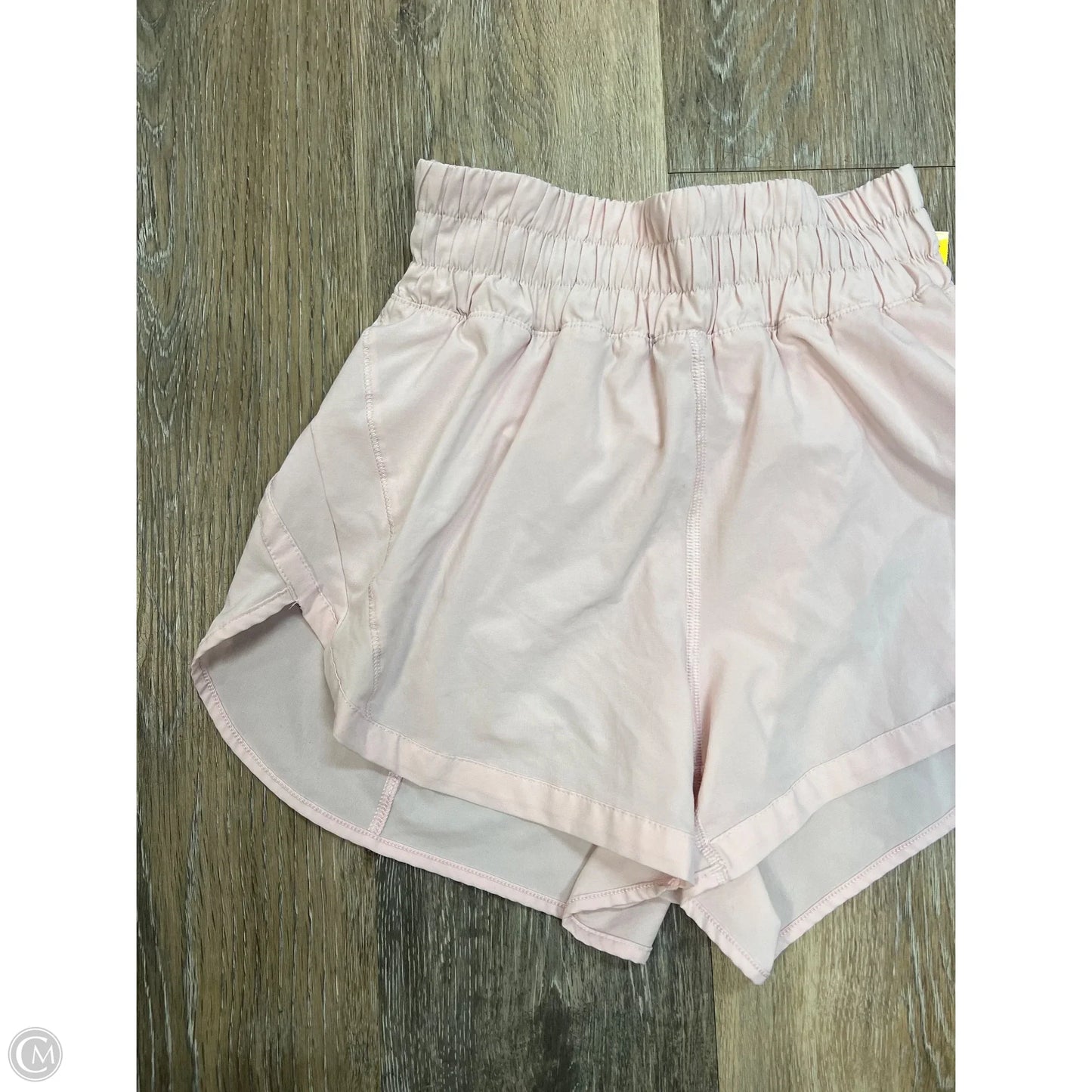 Athletic Shorts By Lululemon In Pink, Size: 4