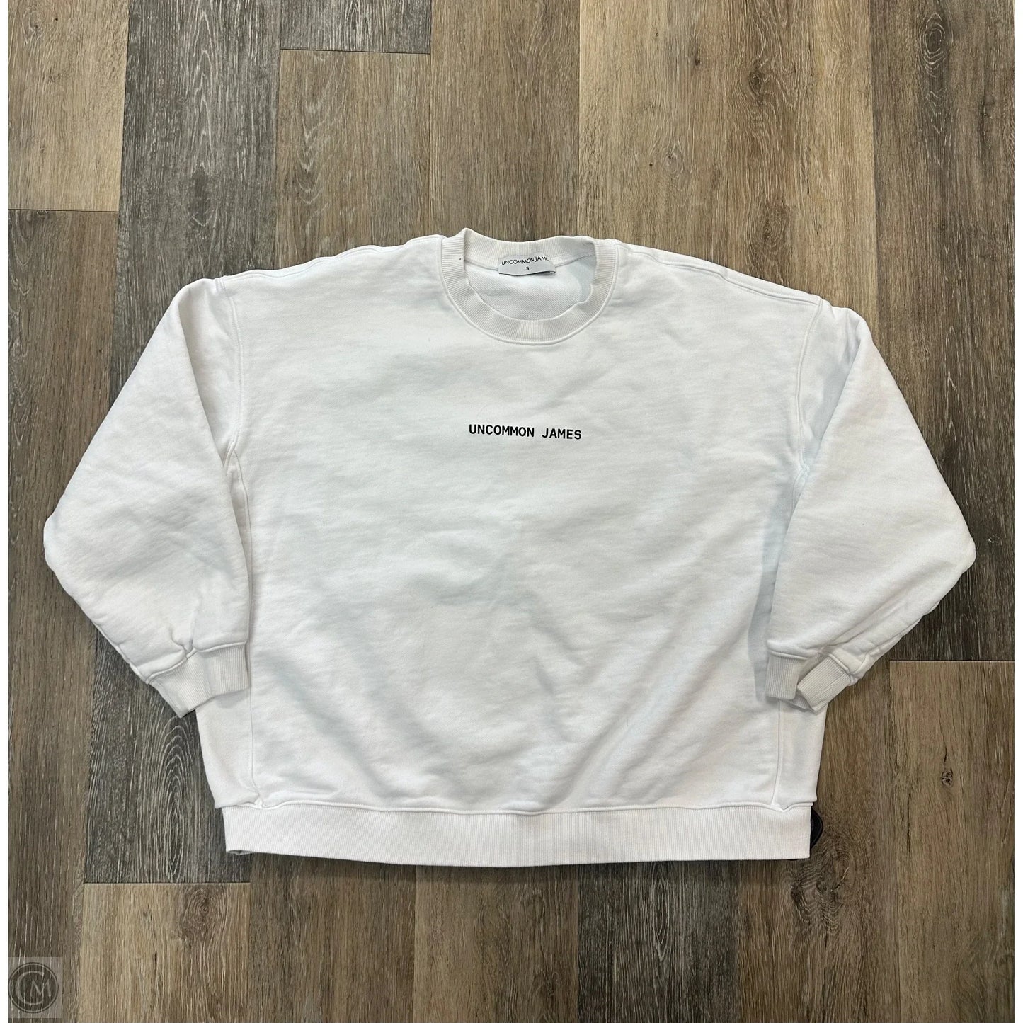 Sweatshirt Crewneck By Uncommon James In White, Size: S