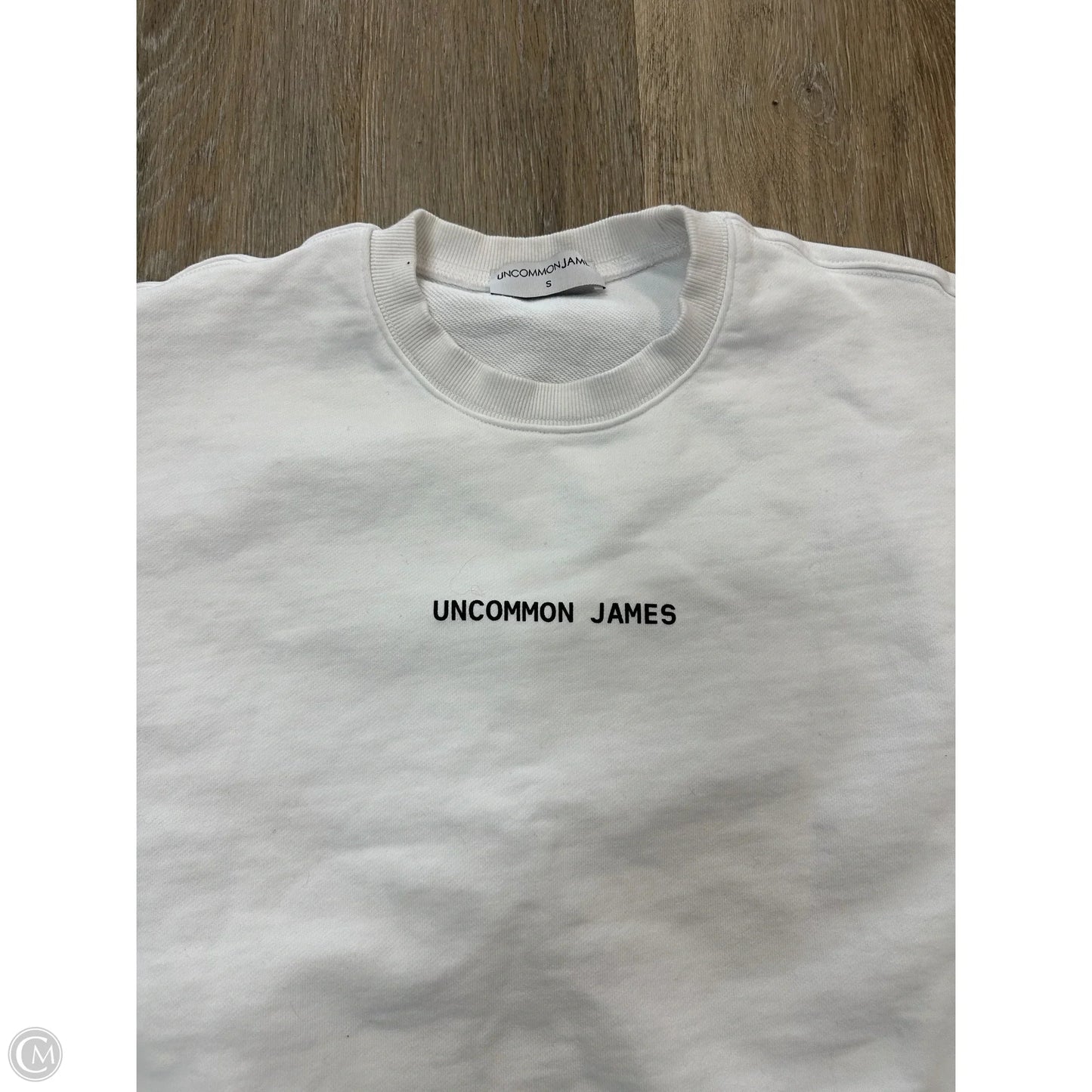 Sweatshirt Crewneck By Uncommon James In White, Size: S