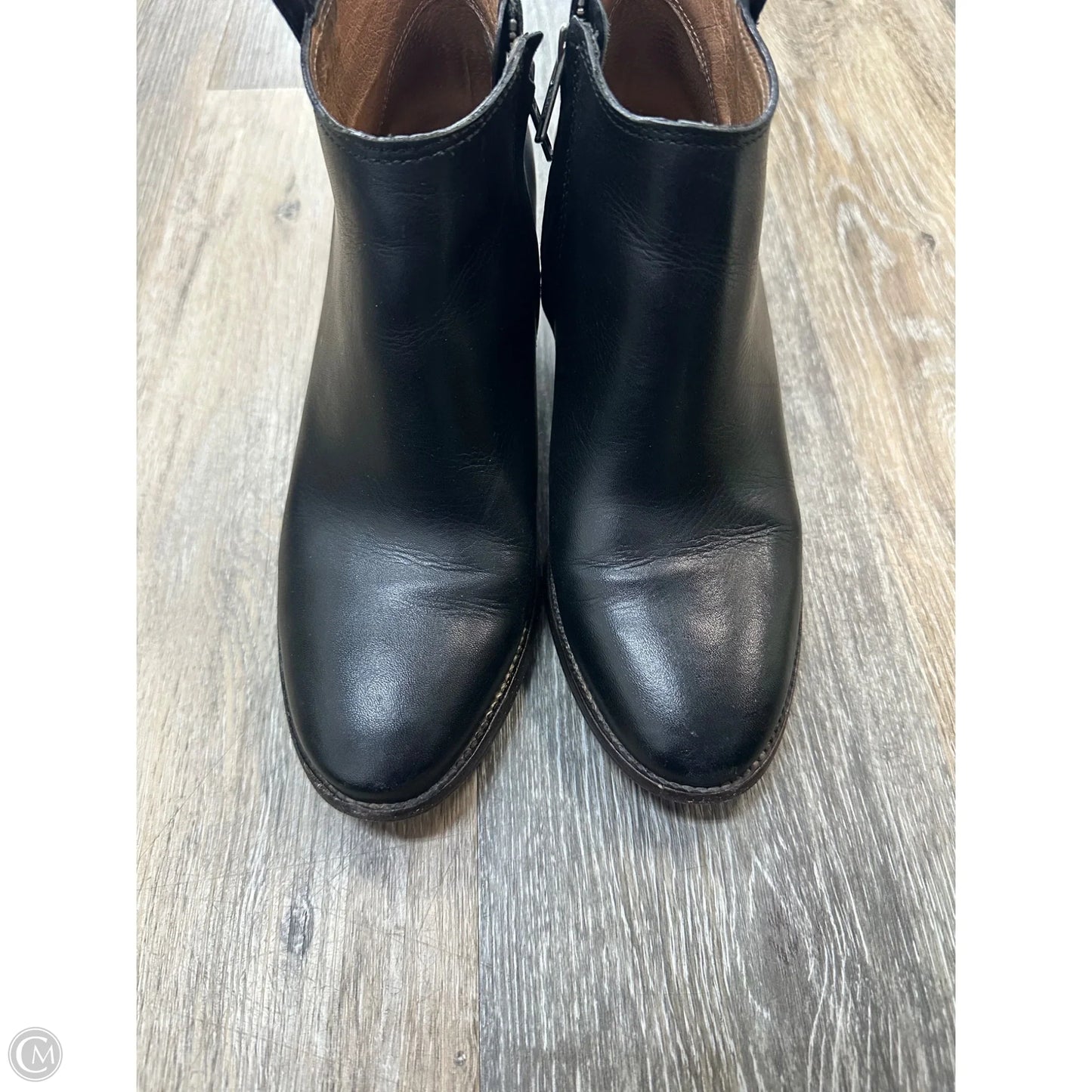 Boots Ankle Heels By Madewell In Black, Size: 8