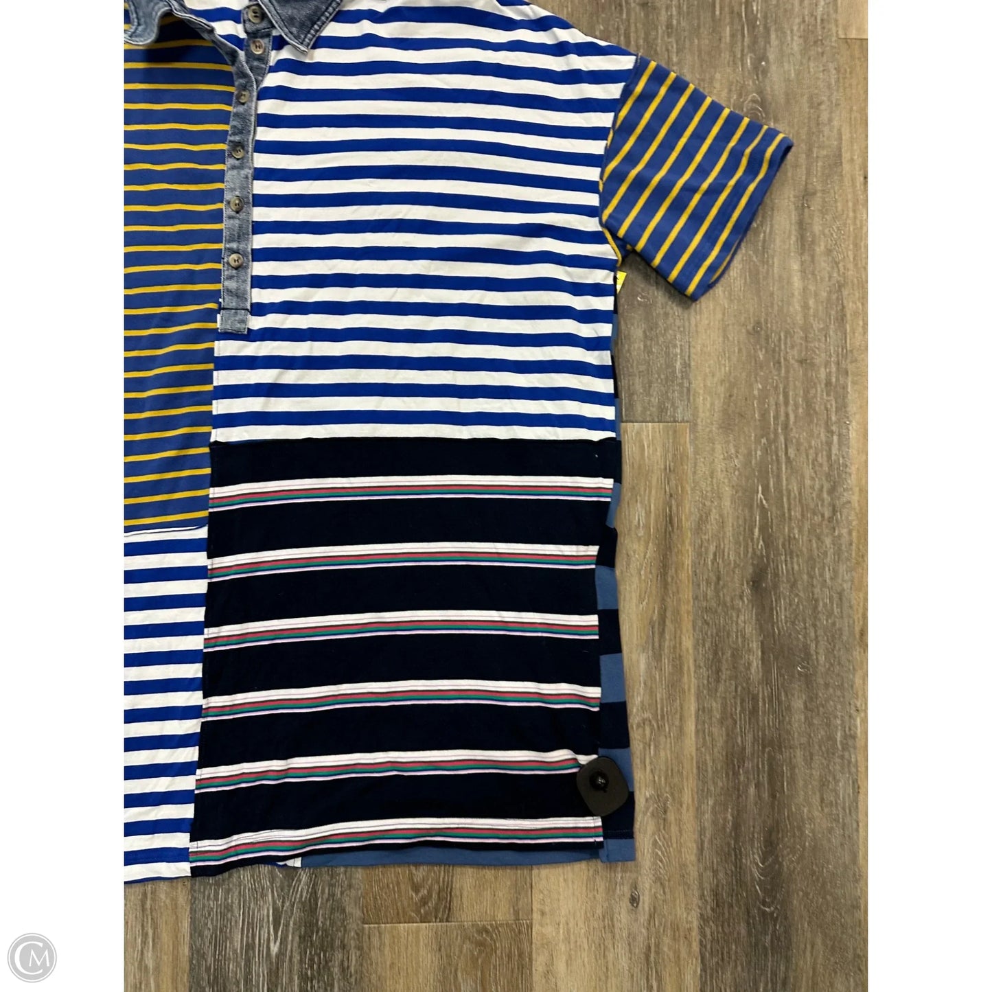 Dress Casual Midi By Before You In Blue, Size: L