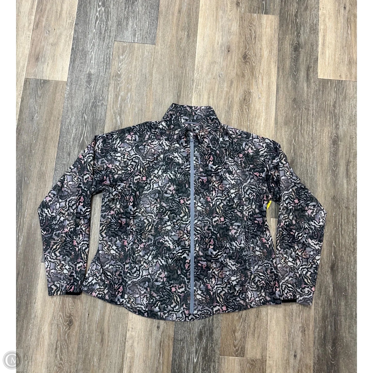 Athletic Jacket By Athleta In Floral Print, Size: 1x