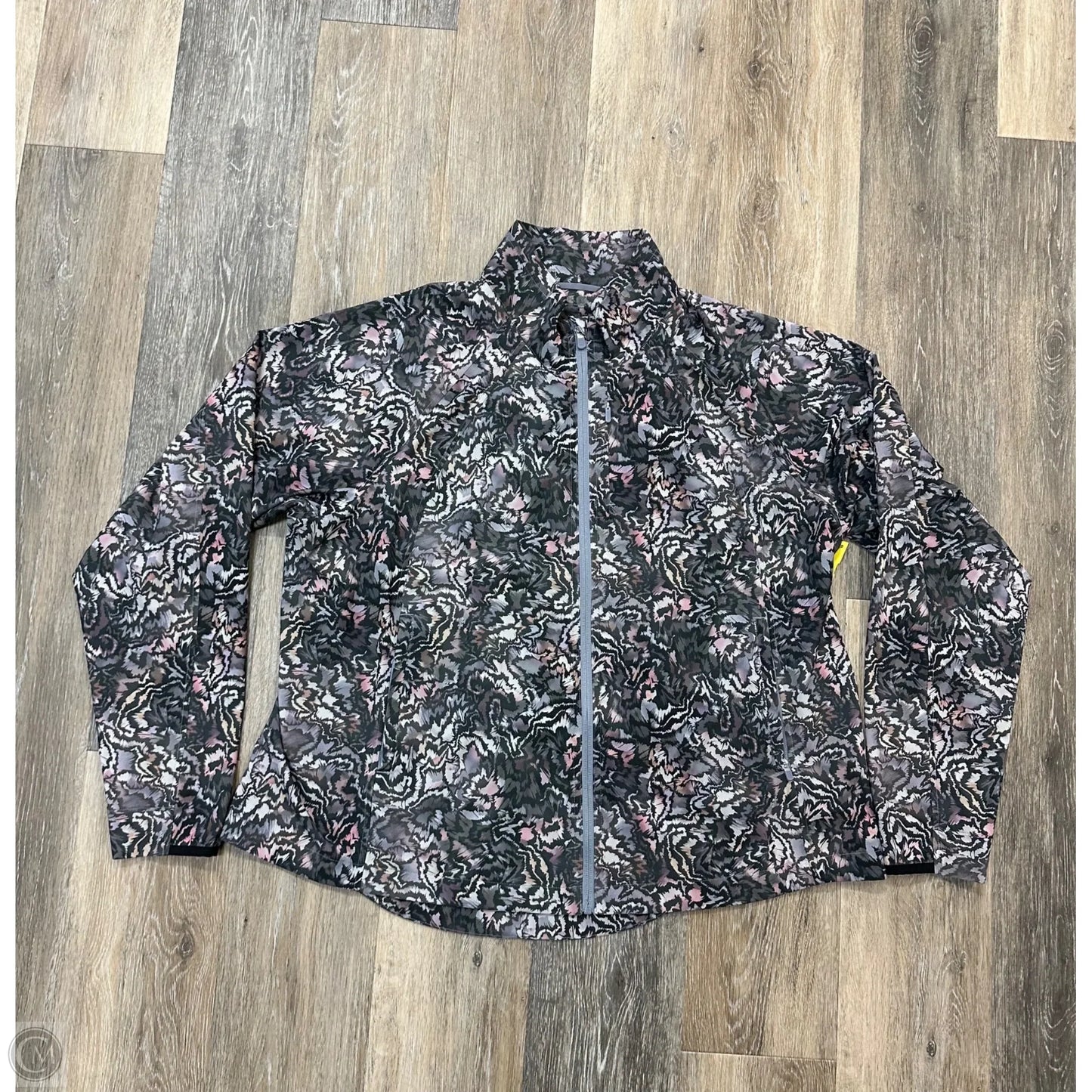 Athletic Jacket By Athleta In Floral Print, Size: 1x
