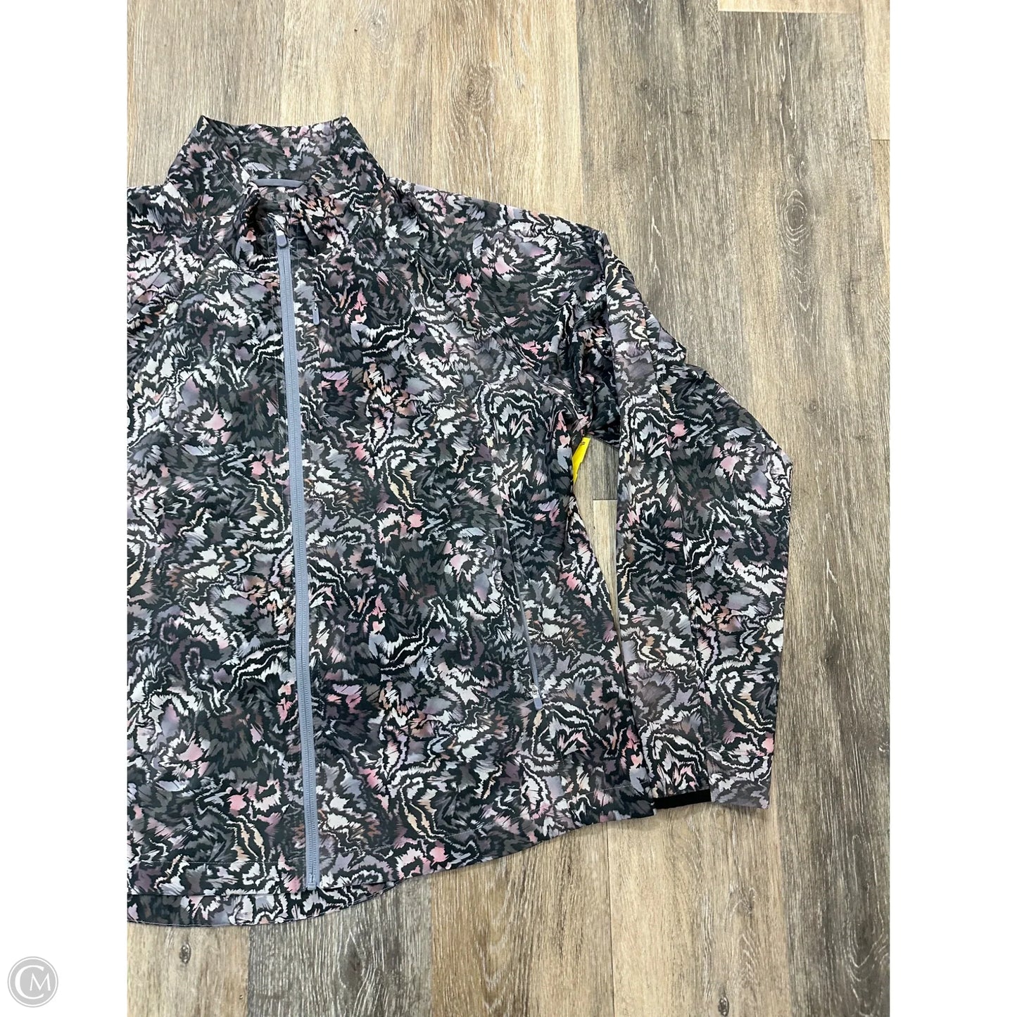 Athletic Jacket By Athleta In Floral Print, Size: 1x