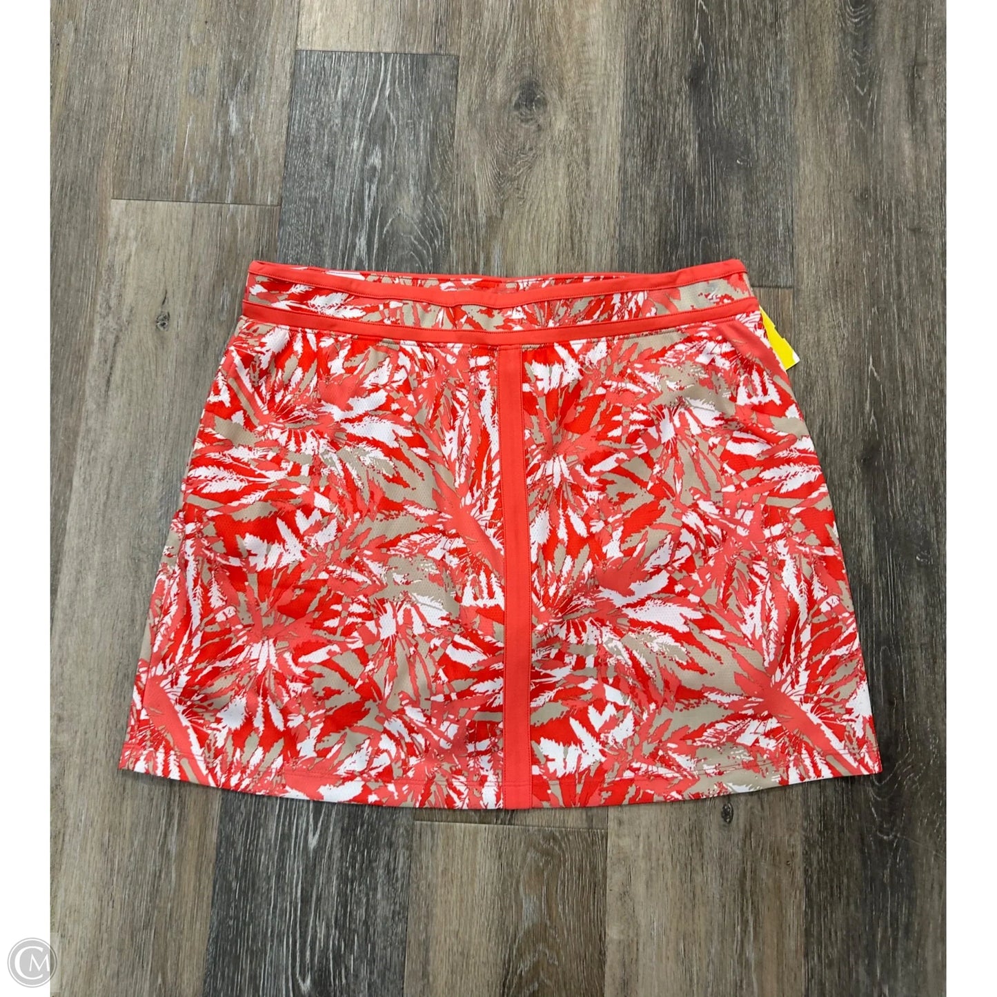 Athletic Skort By Izod In Orange, Size: L