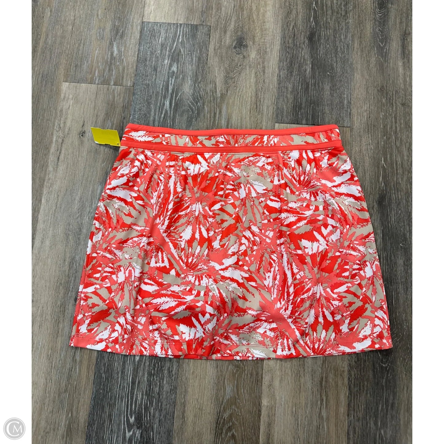 Athletic Skort By Izod In Orange, Size: L