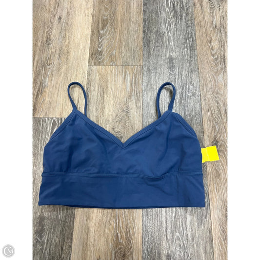 Athletic Bra By Lululemon In Blue, Size: 12