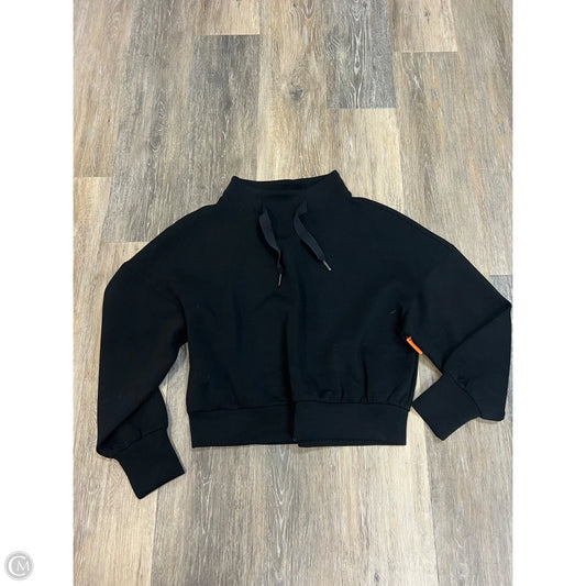Sweatshirt Collar By Spanx In Black, Size: Xs