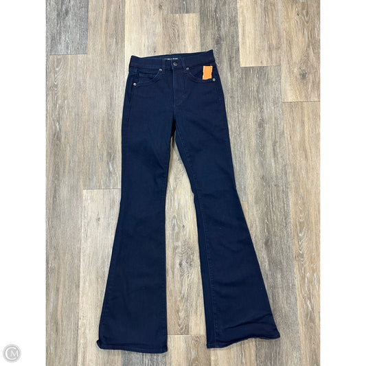 Jeans Flared By Veronica Beard In Blue Denim, Size: 1/25