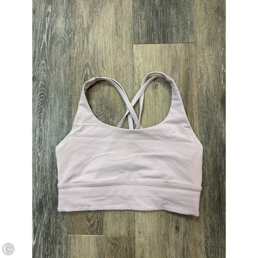 -Athletic Bra By Lululemon In Pink, Size: 6