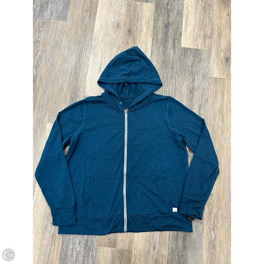 Athletic Jacket By Vuori In Teal, Size: Xxl
