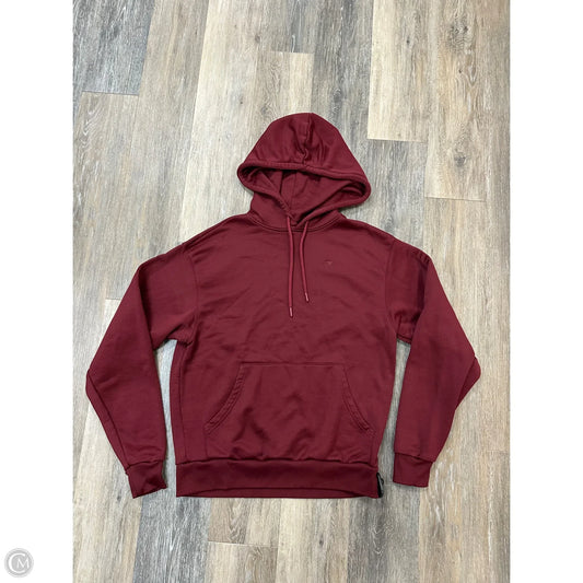 Sweatshirt Hoodie By 7 Days Active In Maroon, Size: S