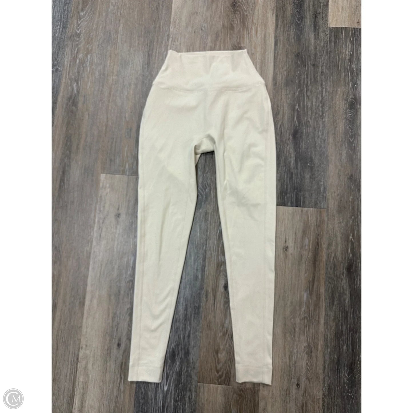 Athletic Pants By Set Active In Cream, Size: Xs