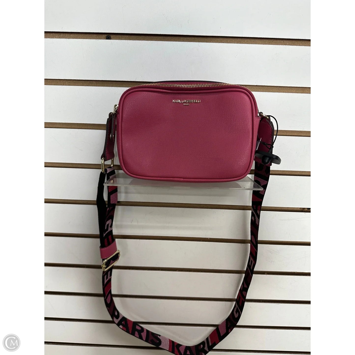 Handbag Designer By Karl Lagerfeld, Size: Medium