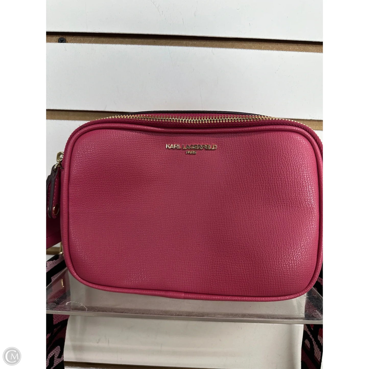 Handbag Designer By Karl Lagerfeld, Size: Medium