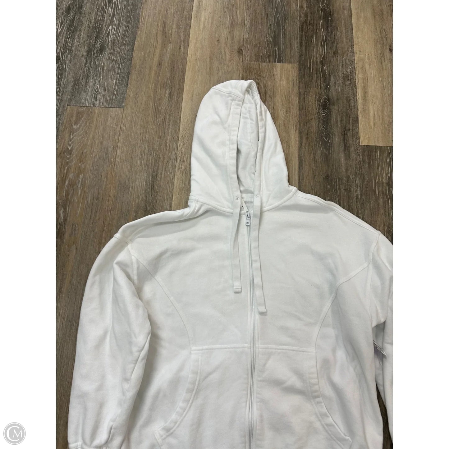Sweatshirt Hoodie By Aerie In White, Size: S