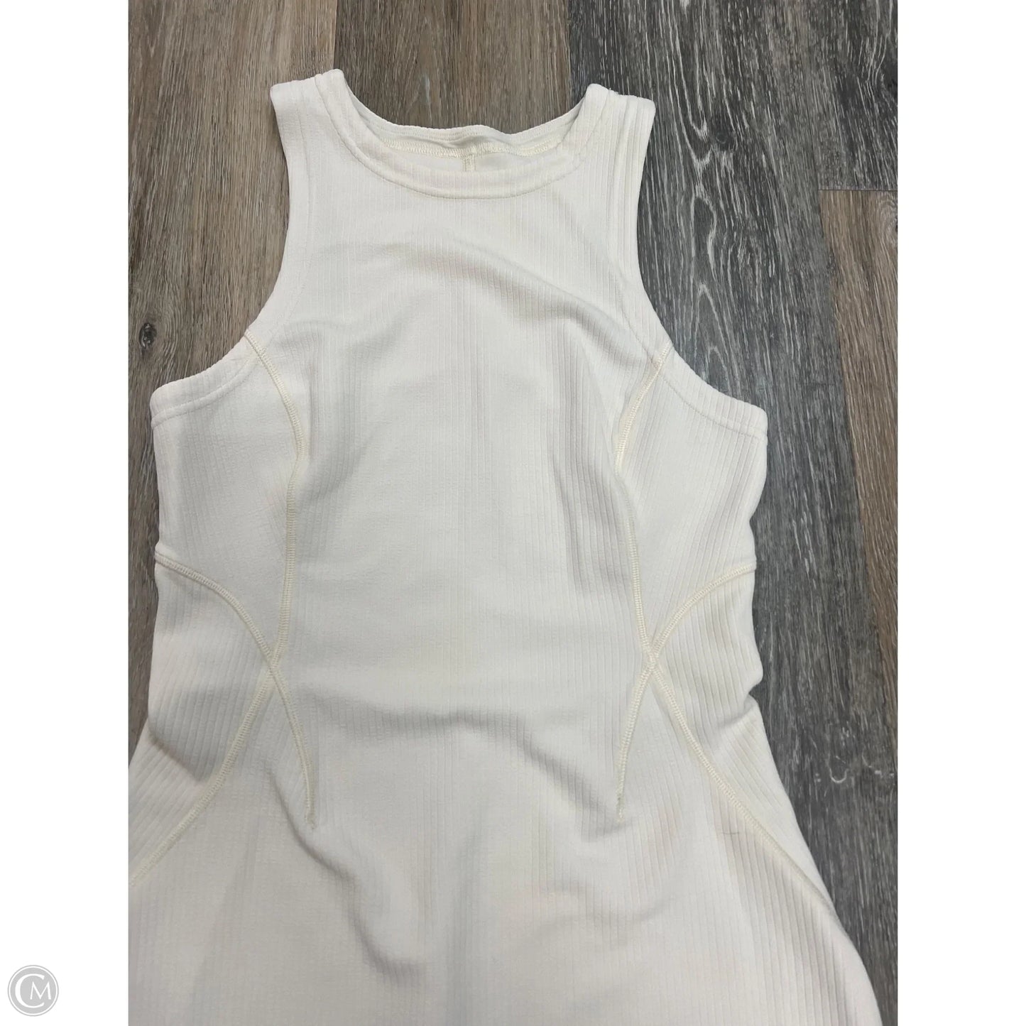 Athletic Dress By Lululemon In Cream, Size: 4