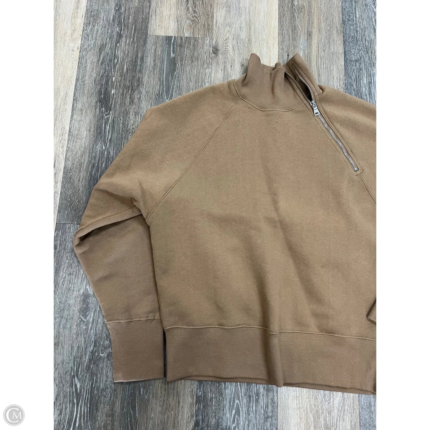 Sweatshirt Collar By Marissa Webb In Tan, Size: M