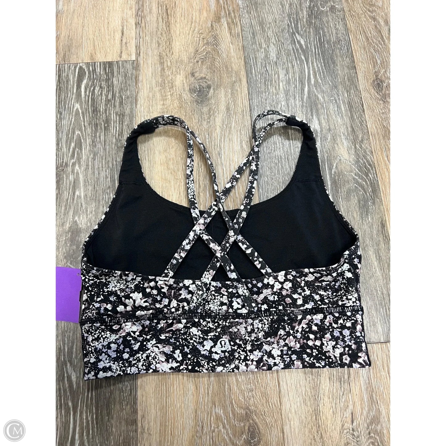 Athletic Bra By Lululemon In Floral Print, Size: 6
