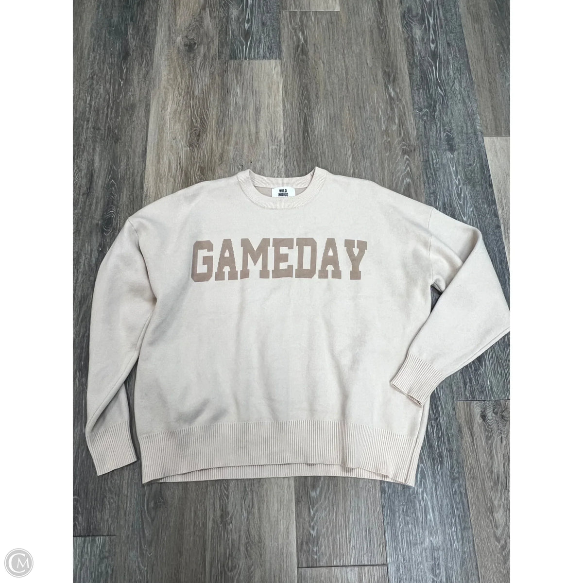 Sweater By Wild Indigo In Tan, Size: S