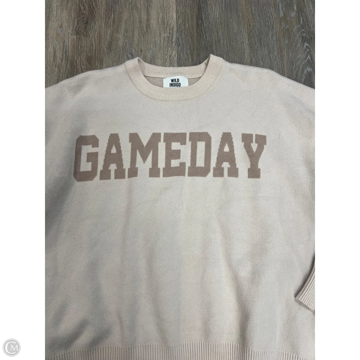 Sweater By Wild Indigo In Tan, Size: S
