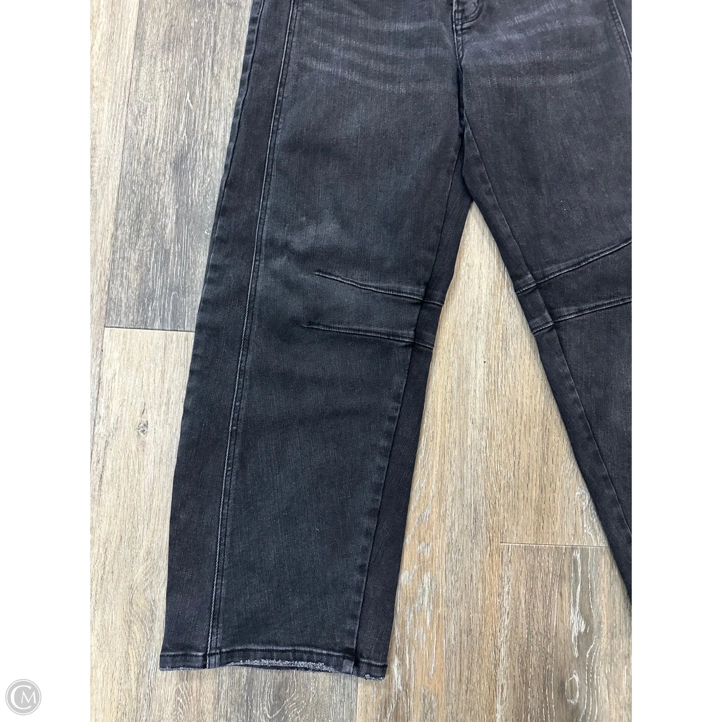 Jeans Boyfriend By Flying Monkey In Black Denim, Size: 10