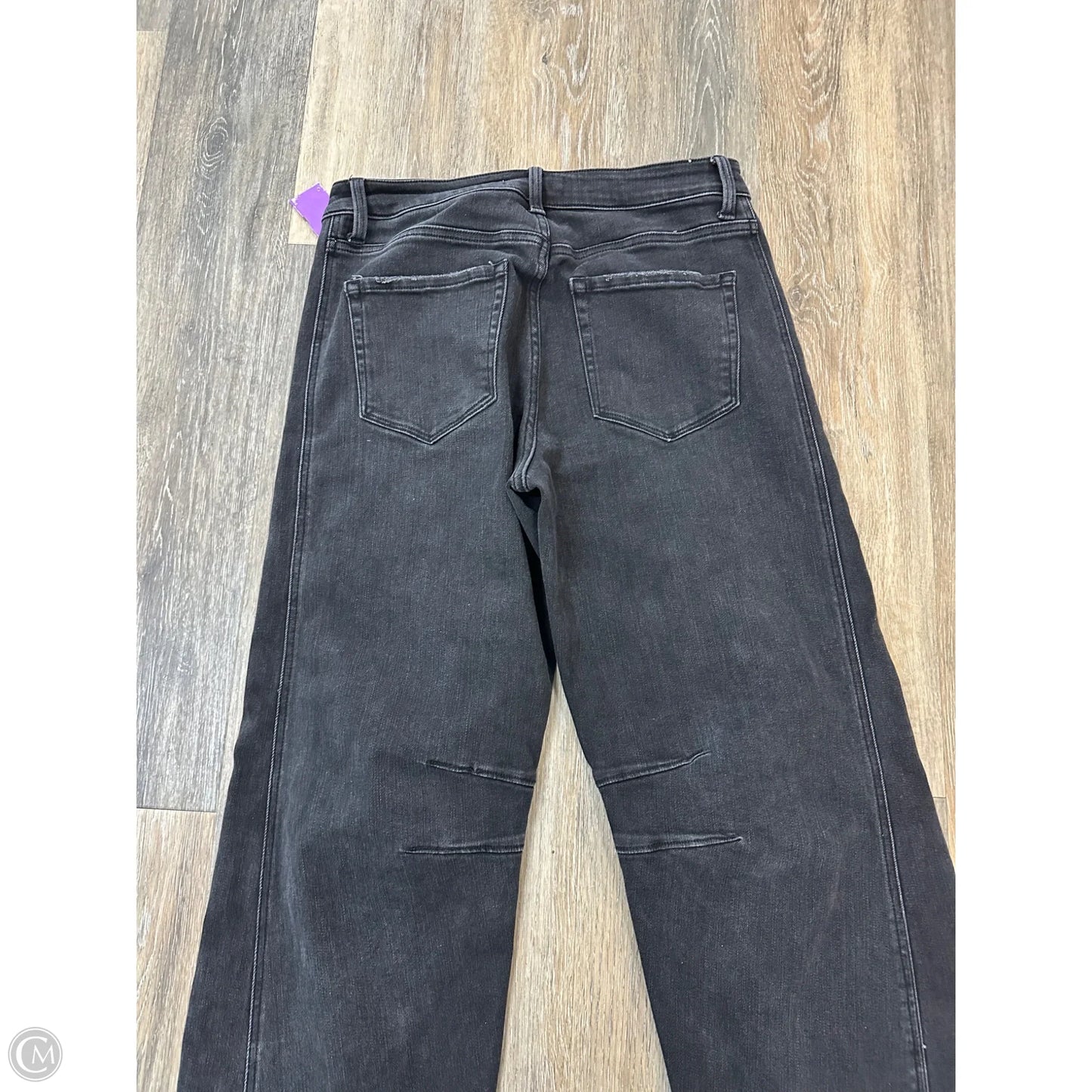 Jeans Boyfriend By Flying Monkey In Black Denim, Size: 10