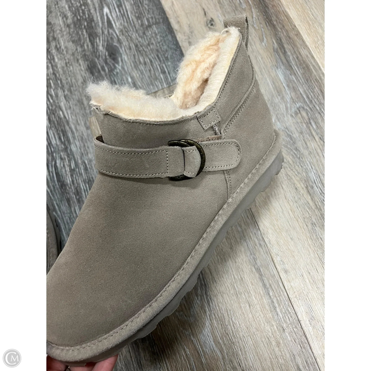 Boots Snow By Bearpaw In Tan, Size: 10