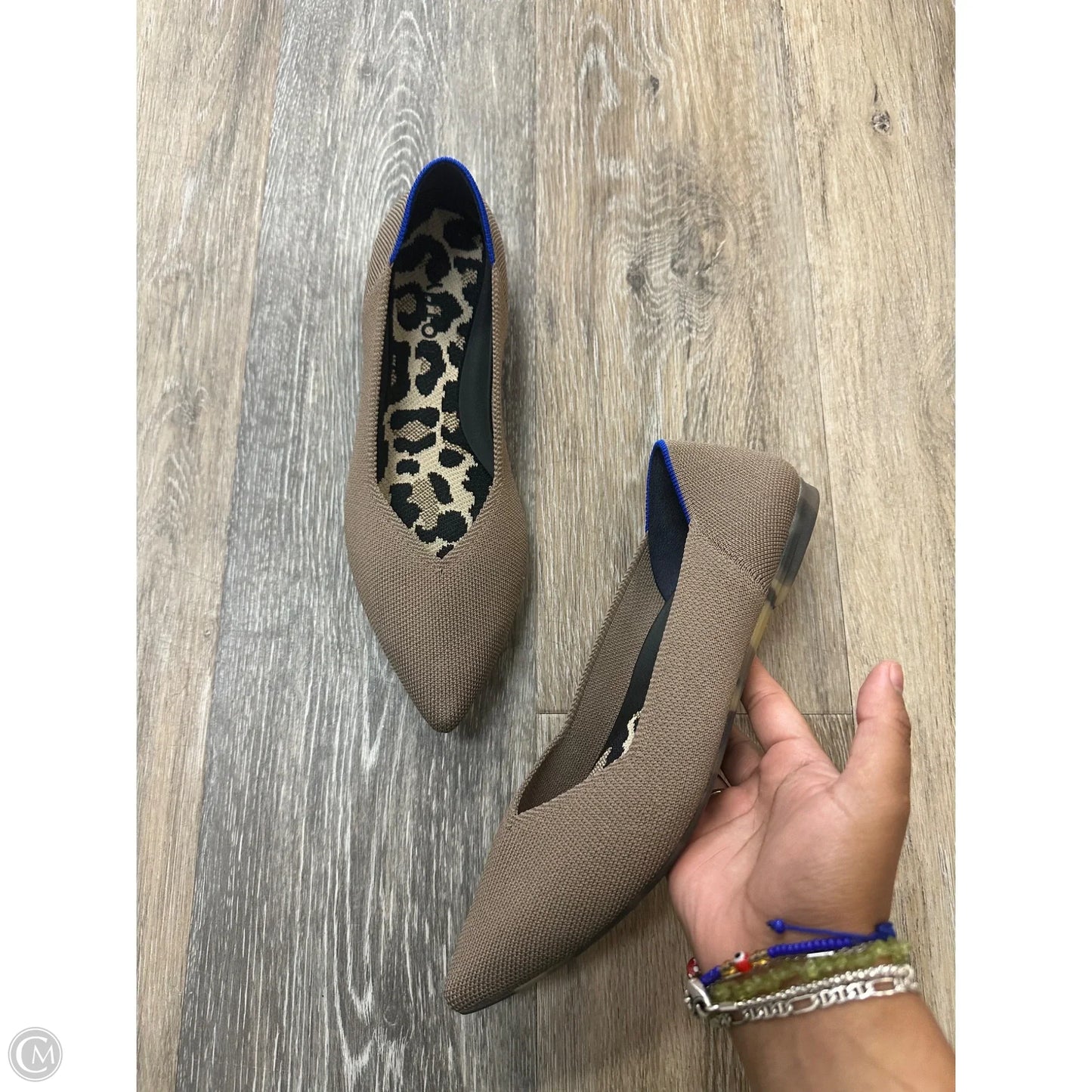 Shoes Flats By Rothys In Tan, Size: 8