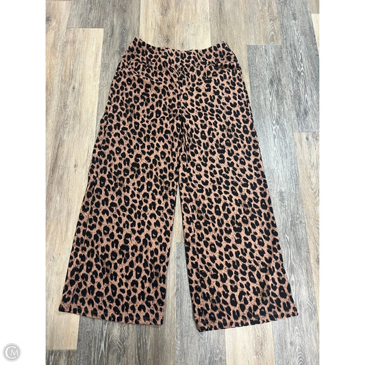 Pants Wide Leg By Halara In Animal Print, Size: Xl