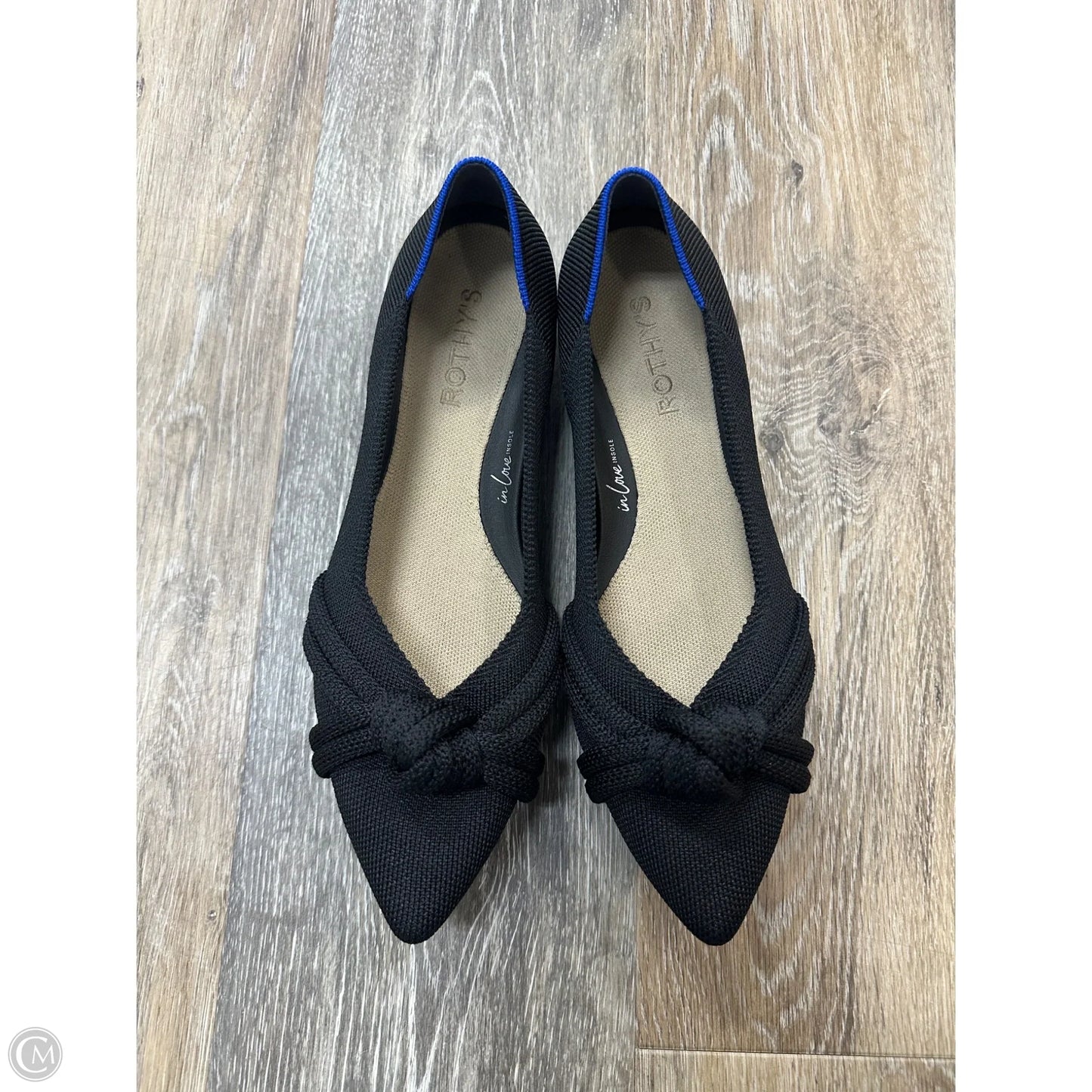 Shoes Flats By Rothys In Black, Size: 9