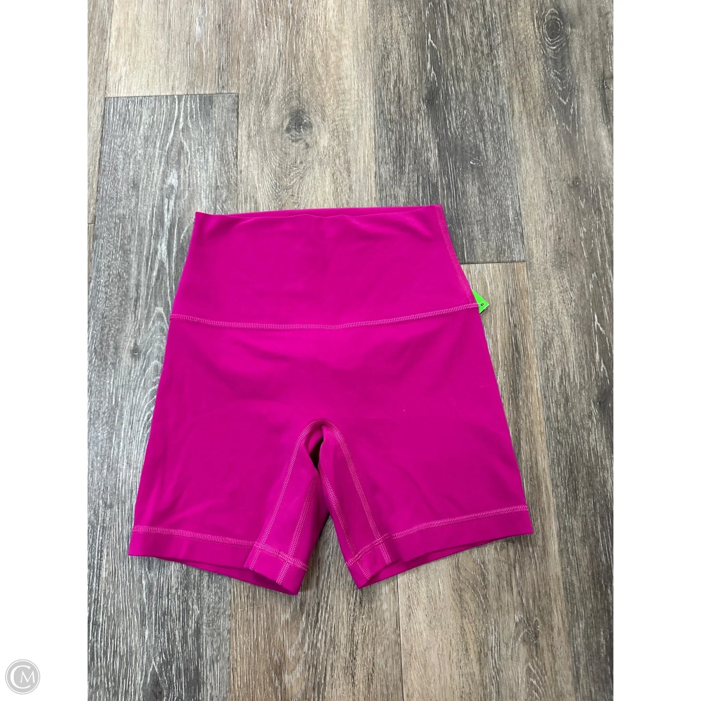 Athletic Shorts By Lululemon In Pink, Size: 4
