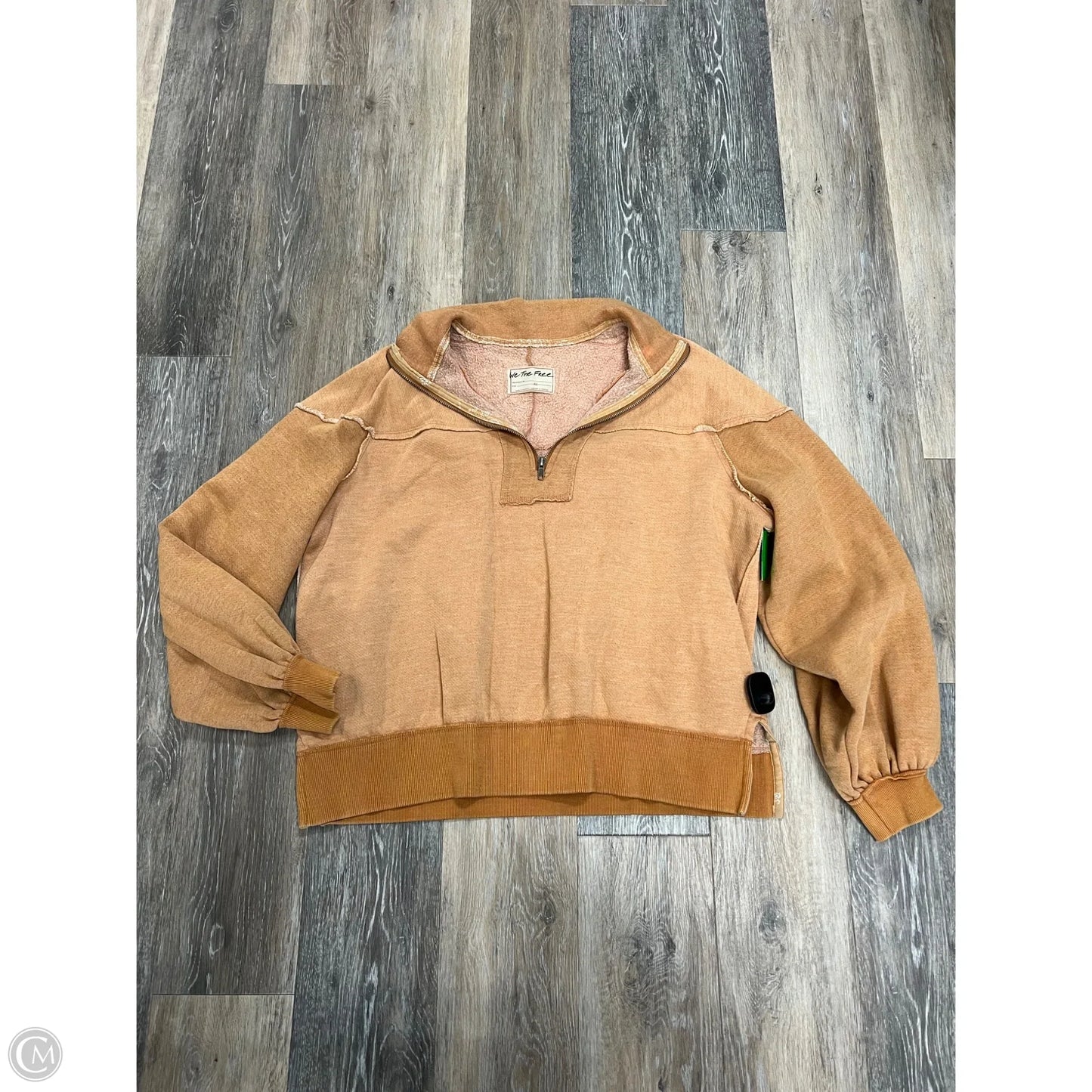 Sweatshirt Collar By We The Free In Orange, Size: Xl