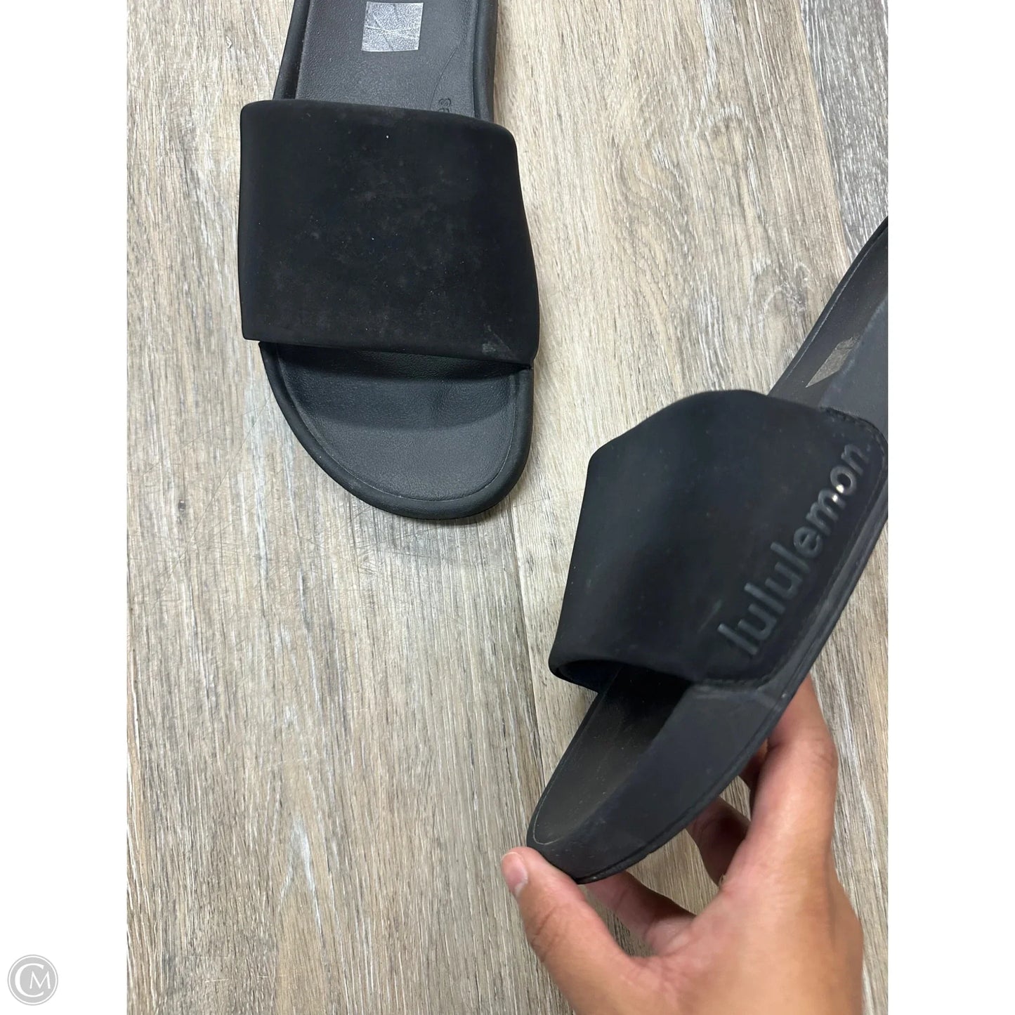 Sandals Flats By Lululemon In Black, Size: 9
