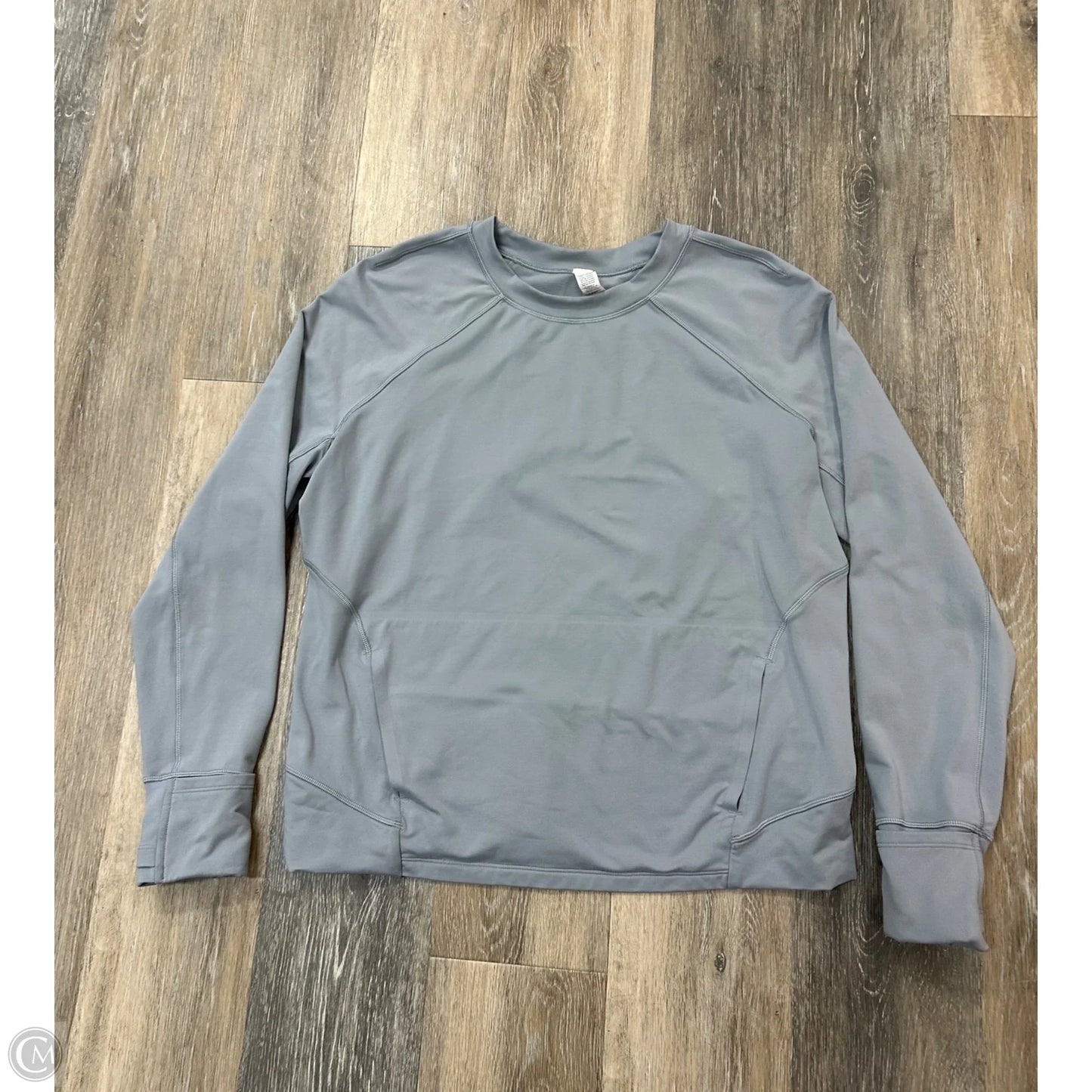 Athletic Sweatshirt Crewneck By Lululemon In Green, Size: 10