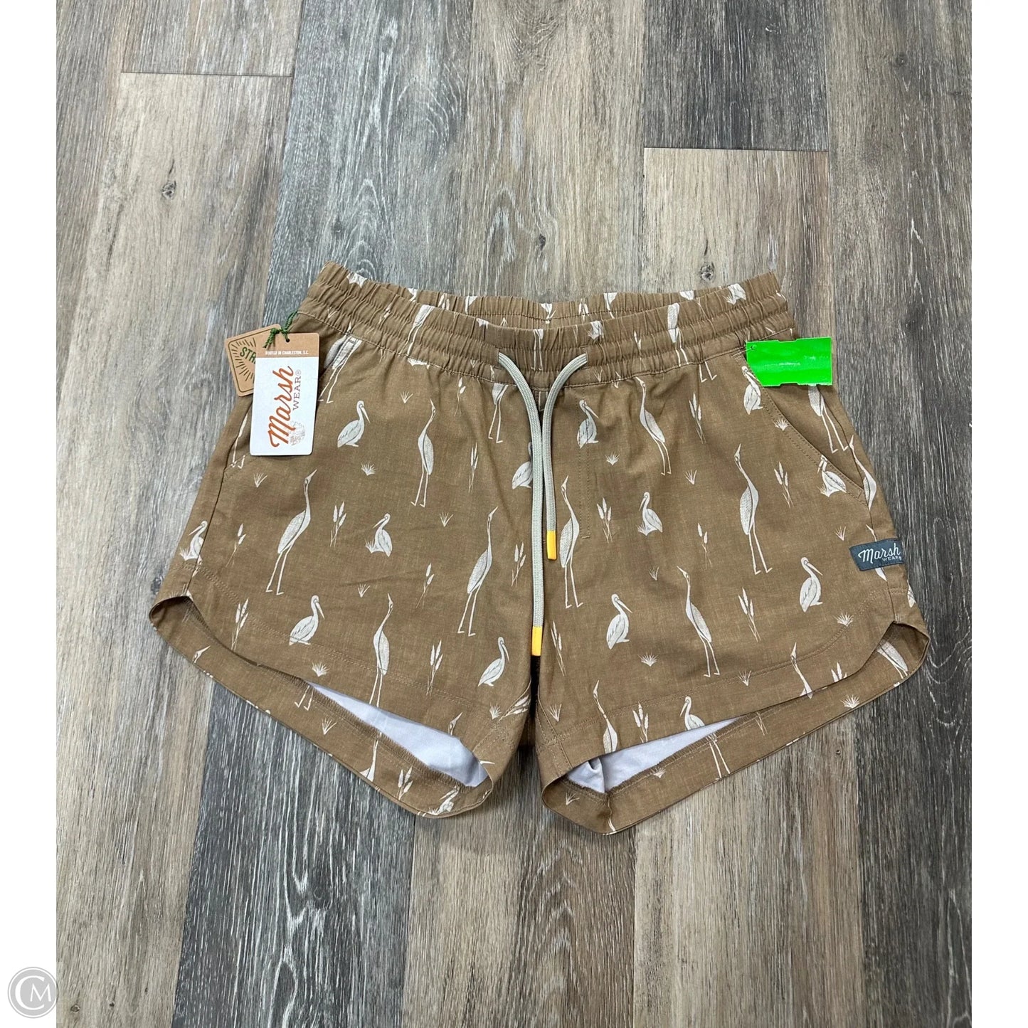 -Shorts By Marsh Wear In Animal Print, Size: S