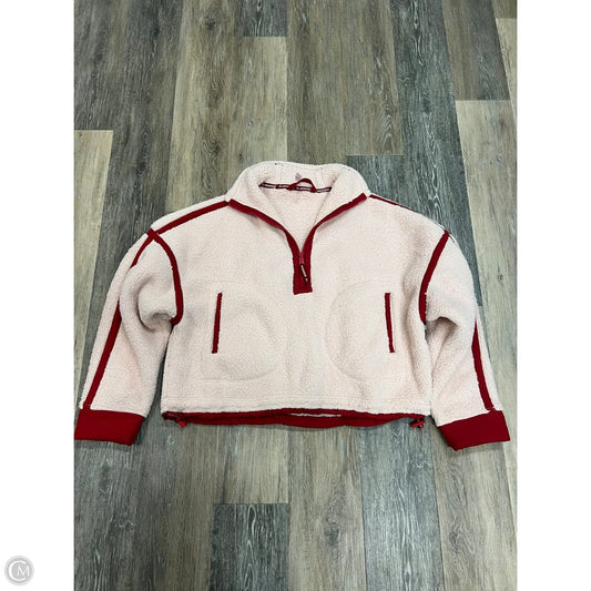Athletic Fleece By Free People In Pink, Size: S
