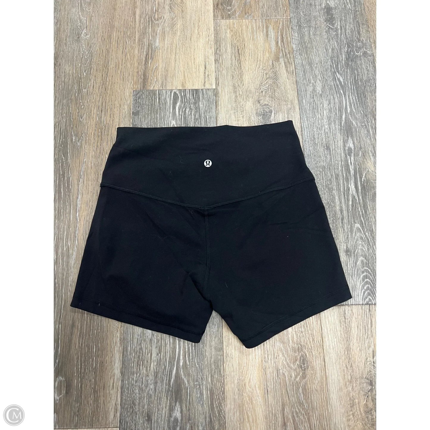 Athletic Shorts By Lululemon In Black, Size: 8