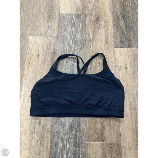 Athletic Bra By Lululemon In Navy, Size: 14