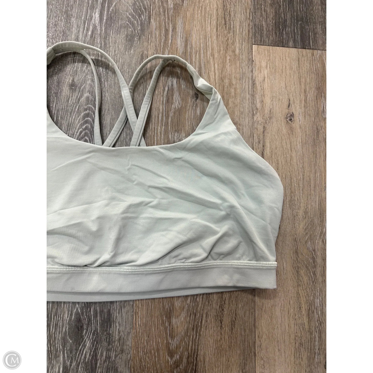 Athletic Bra By Lululemon In Green, Size: 14