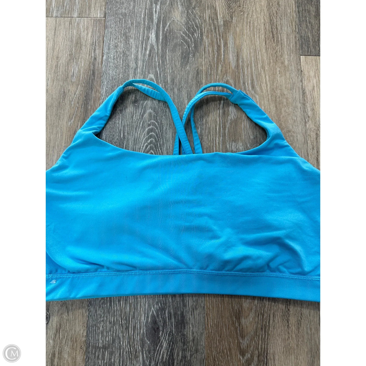 Athletic Bra By Lululemon In Blue, Size: 14
