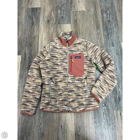 -Jacket Faux Fur & Sherpa By Patagonia In Pink, Size: S